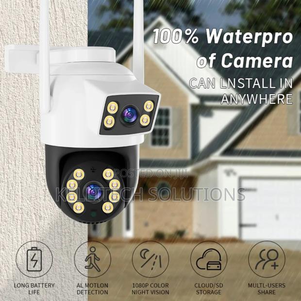 Smart Wifi Dual Double Lens CCTV Cameras · Photo 3