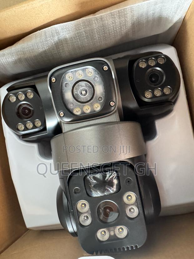 3 Camera Lens 4g Solar Surveillance CCTV Camera Take All Networks · Photo 1