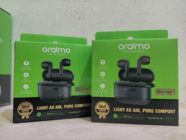 Oraimo Spacebuds Air 38 Hours Smart Finder True Wireless Earbuds · Photo 1