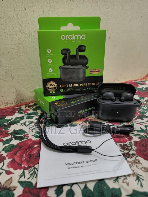 Oraimo Spacebuds Air 38 Hours Smart Finder True Wireless Earbuds · Photo 1