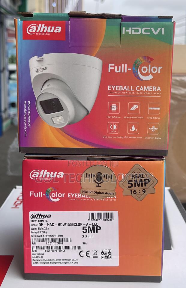 Dahua 5mp Full Color With Audio Dh-Hac-Hdw1509clqp-a-Led 5mp Analog · Photo 1