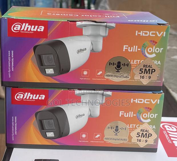 Dahua 5mp Full Color With Audio Analog Camera Dh-Hac-Hfw1509tlmp-Led · Photo 1