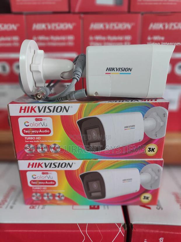 Hikvision 5mp Colorvu With Two Ways Audio Speaker Microphone · Photo 2