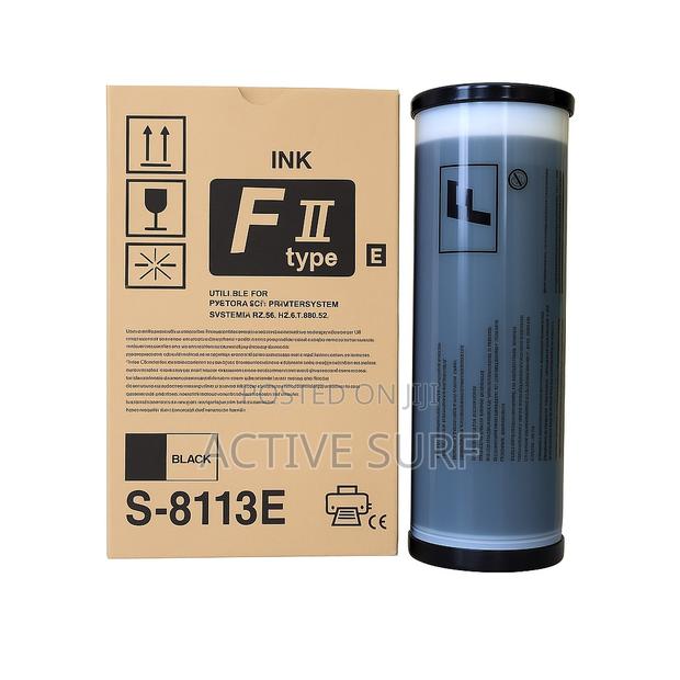 Compatible Riso Ink Sfii S-8113 E Silver · Photo 1