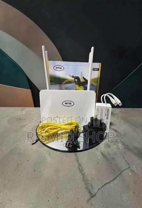 MTN Universal 4g Internet Router & Backup Battery · Photo 1