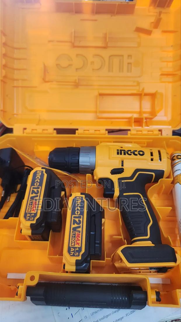 Ingco Cordless Drill 12v 1.5ah (Two Batteries) · Photo 2