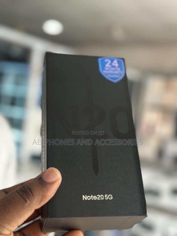 New Samsung Galaxy Note 20 5G 256 GB Black · Photo 1
