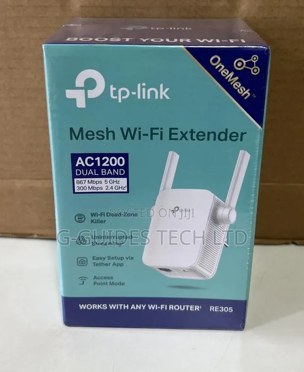 TP-Link AC1200 Mesh Wi-Fi Range Extender RE305 · Photo 1