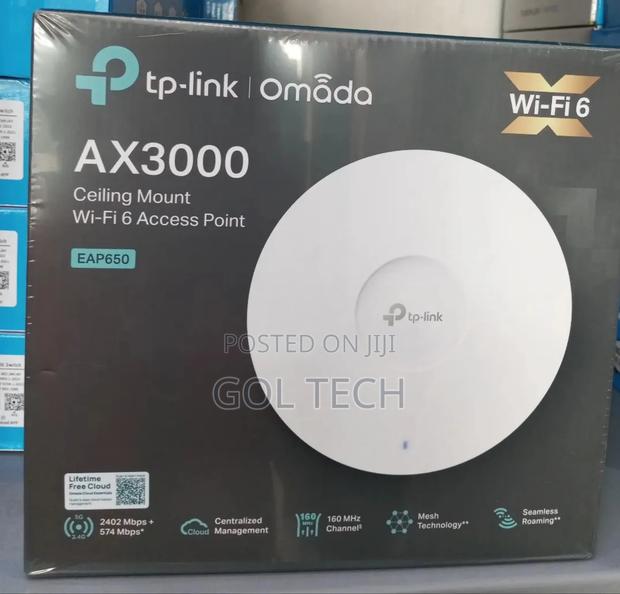 Tp Link Omada Ax3000 Ceiling Access Point Eap650 Wifi 6 · Photo 2