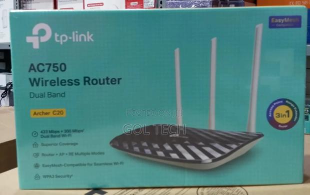 Tp-Link Ac750 Wireless Router Archer C20 Dual Band Router · Photo 2