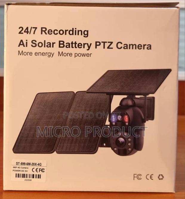 Optical Zoom Solar-Powered Dual Lens Camera · Photo 3