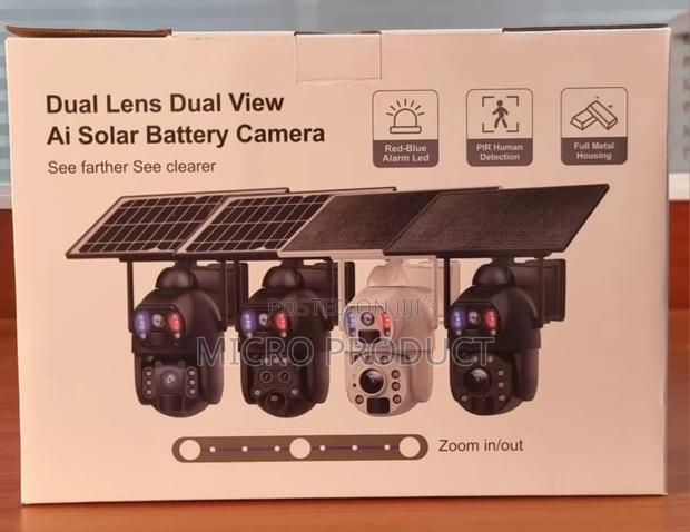 Optical Zoom Solar-Powered Dual Lens Camera · Photo 4