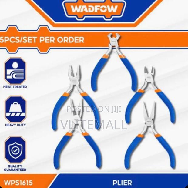 Wadfow 5 Pieces Mini Plier Set - Wps1615 · Photo 3