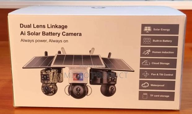 Solar Powered 6mp Dual Lens Camera · Photo 1