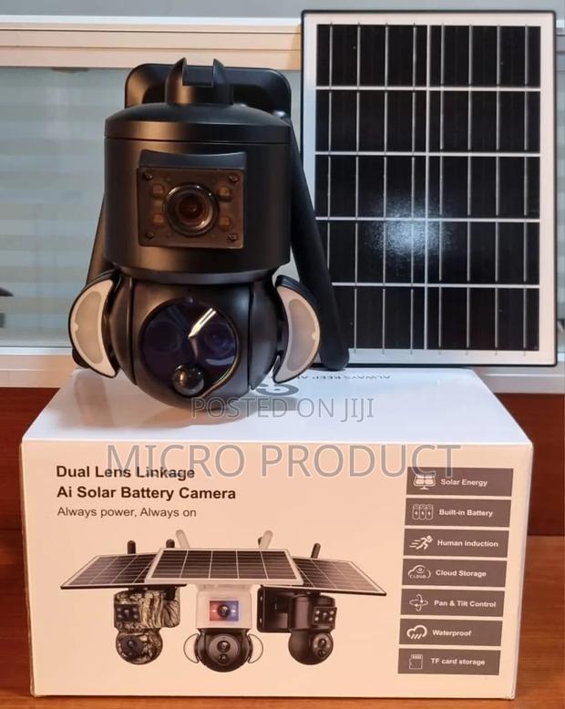 Solar Powered 6mp Dual Lens Camera · Photo 3