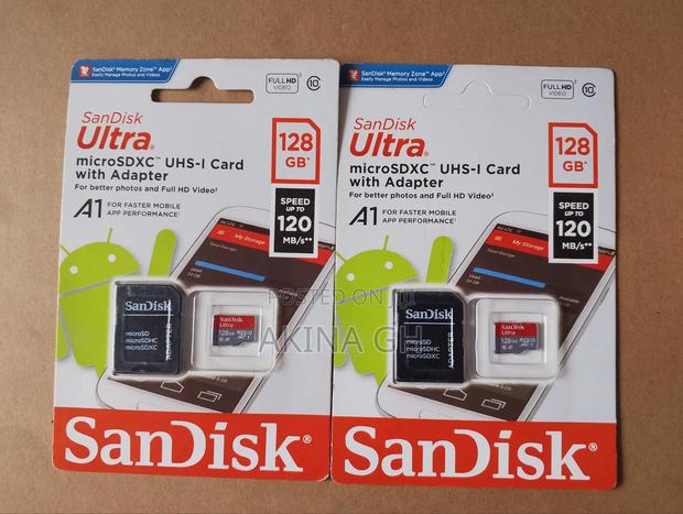 Sandwich Ultra Micro Sd Card 128gb With Adapter · Photo 1
