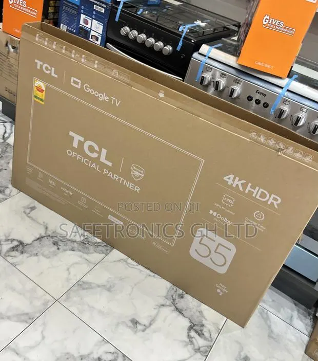 Original Clear 55 Inch Smart Uhd TCL P635 TV · Photo 1