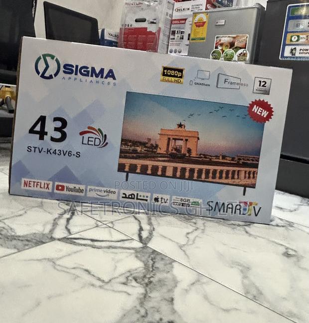 Get Approved Smart FHD Led 43 Inch Display Sigma (Sig-K43v6-S) Tv · Photo 2
