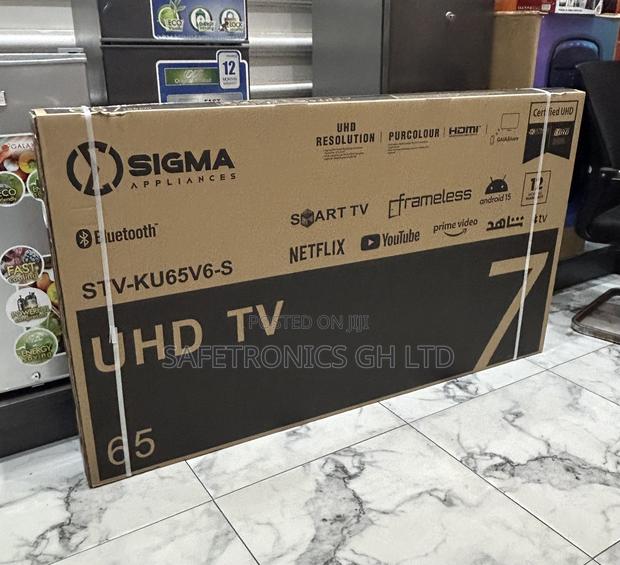 Just Choose Smart Ultra Led Uhd Sigma 65 Inch Sig-Ku65v6-S Tv · Photo 1