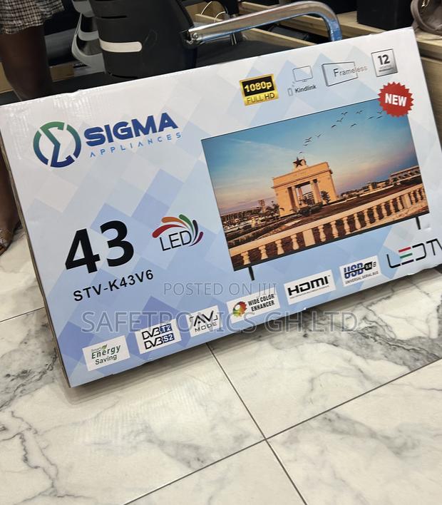 Get Lastest Led Full Hd Sigma Sig-K43v6 43 Inch Clear Scree Tv · Photo 1