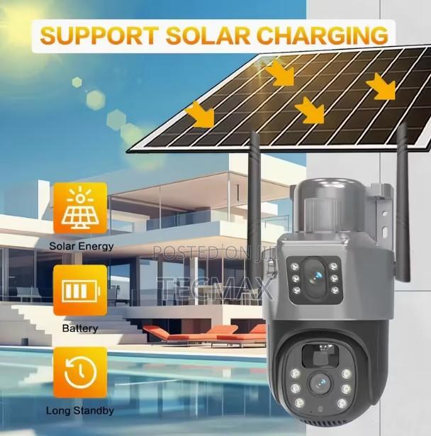 Dual Lens Wifi Solar Camera · Photo 3