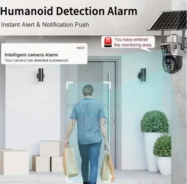 Dual Lens Wifi Solar Camera · Photo 4