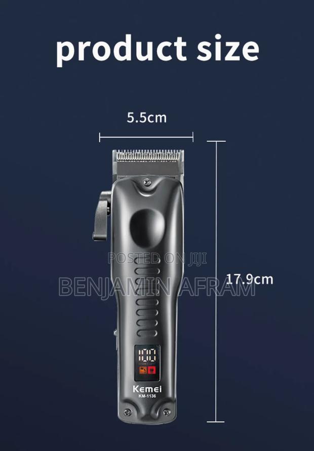 Multi- Hair Clippers Km-1136 · Photo 1