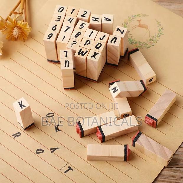 Alphabet Stamp Set With Ink Pad · Photo 2