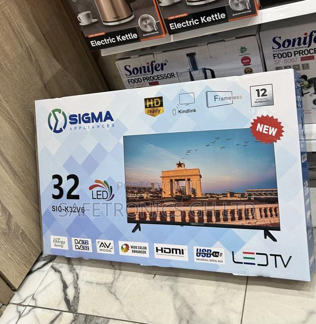Super Powerful Sigma Black 32 Inch Full Hd Led Sig-K32v6black Tv · Photo 2