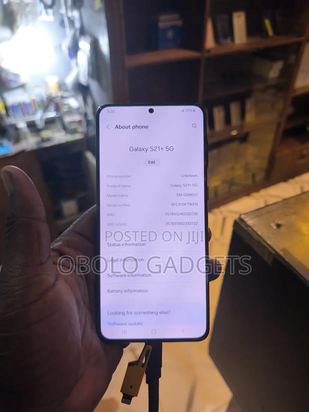 Samsung Galaxy S21+ 5G 128 GB Black · Photo 6