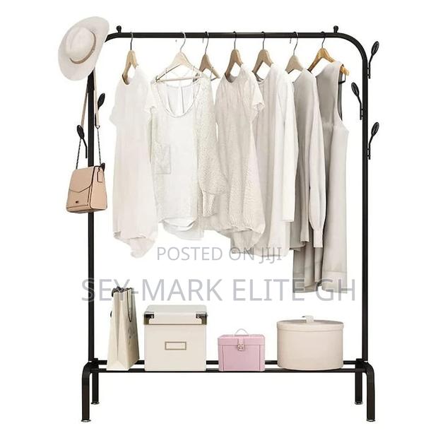 Single Cloth Rack With Shoe Rack · Photo 1