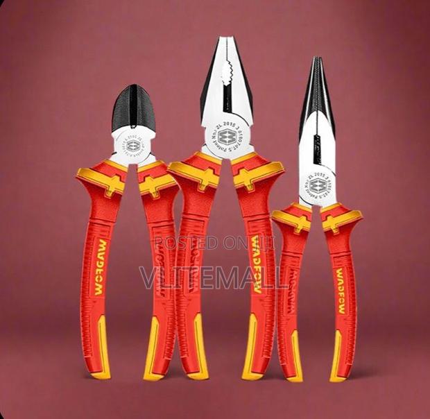 Wadfow 3 Pieces Insulated Plier Set - Wps0633 · Photo 1