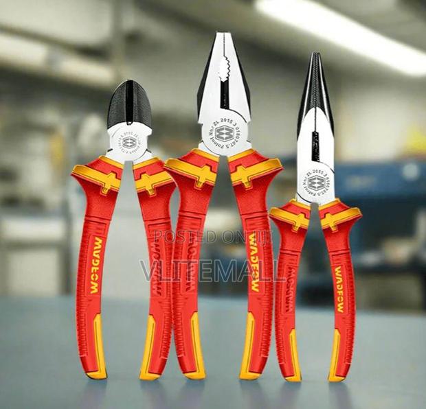 Wadfow 3 Pieces Insulated Plier Set - Wps0633 · Photo 3
