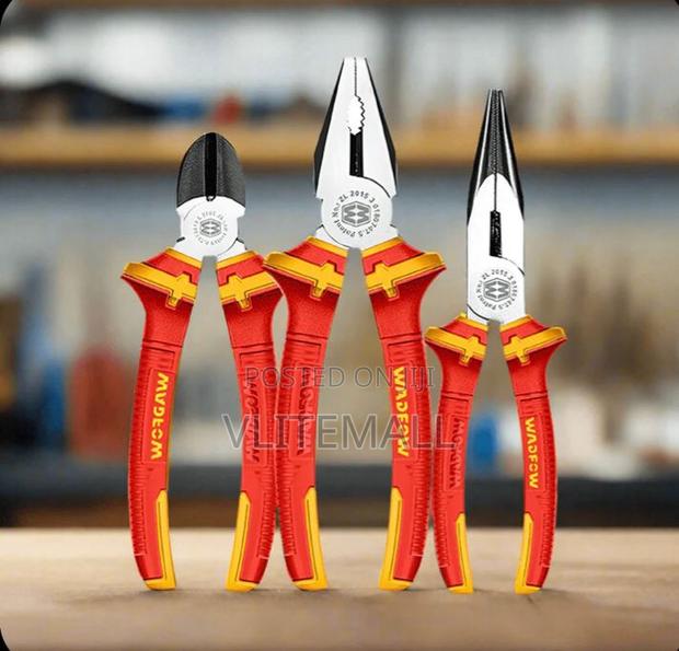 Wadfow 3 Pieces Insulated Plier Set - Wps0633 · Photo 4