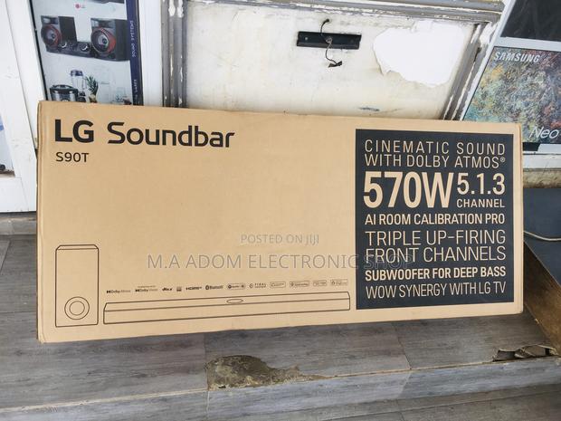 Lg Sound Bar 570w With 7.1.3 Ch Bluetooth Wifi Hdmi · Photo 1