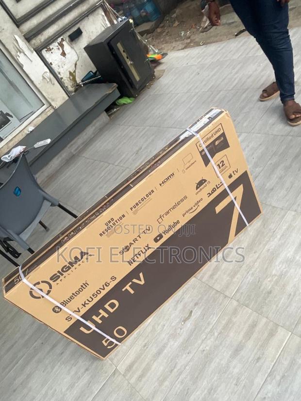 Sigma 50” Uhd Smart Android Tv Crystal Clear Vision · Photo 1