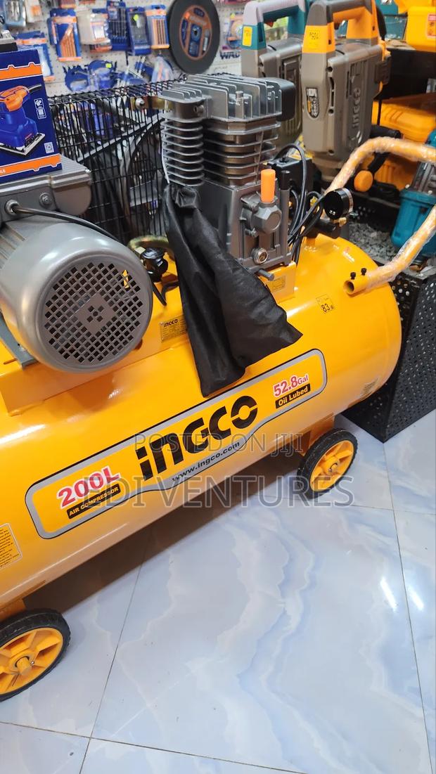 Ingco 200 Litres Air Compressor - Belt Driven · Photo 2