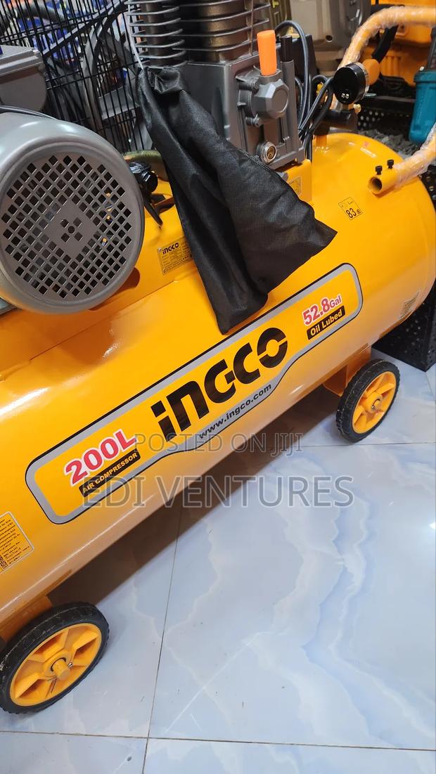 Ingco 200 Litres Air Compressor - Belt Driven · Photo 3
