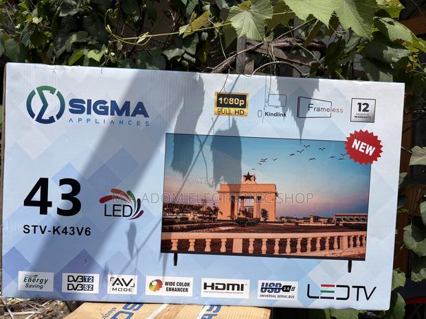 New 2025 Sigma 43” Digital Satellite Led Tv · Photo 1