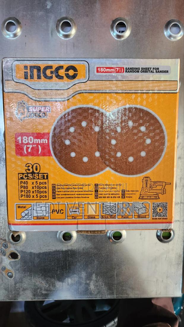 Sanding Sheet for Round Sander Inches- 39 Pieces · Photo 1