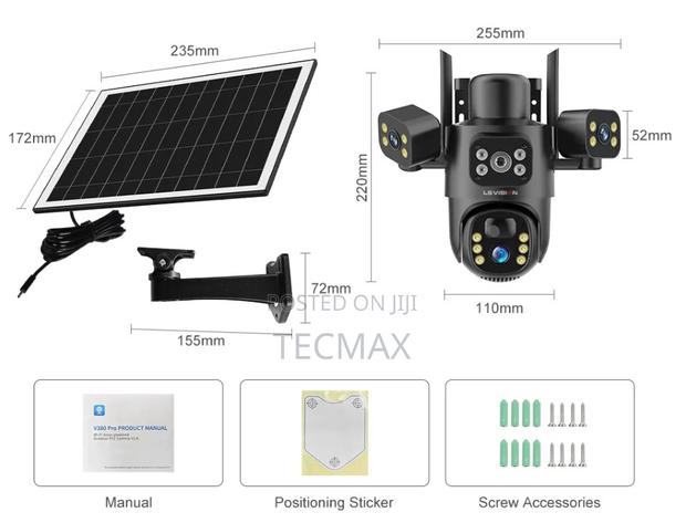 3 Lens 4g Solar Security Camera · Photo 4