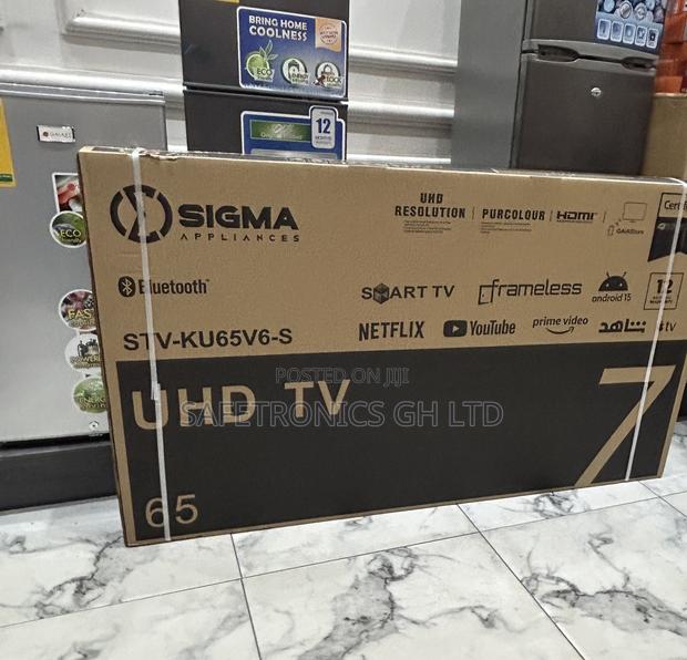 Try Out Original Uhd Led Sigma 65 Inch Sig-Ku65v6-S Smart Tv · Photo 2