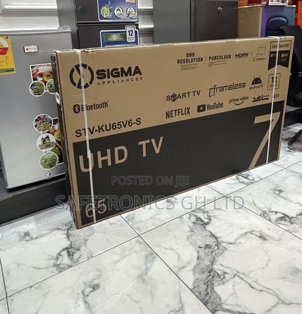 Try Out Original Uhd Led Sigma 65 Inch Sig-Ku65v6-S Smart Tv · Photo 1