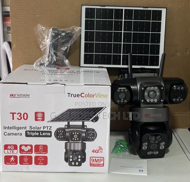T30 Intelligent 4g Solar PTZ Camera Triple Lens, 3lens 4g Solar Camera · Photo 5
