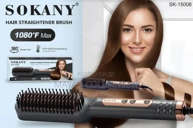 Hair Straightner Brush · Photo 1