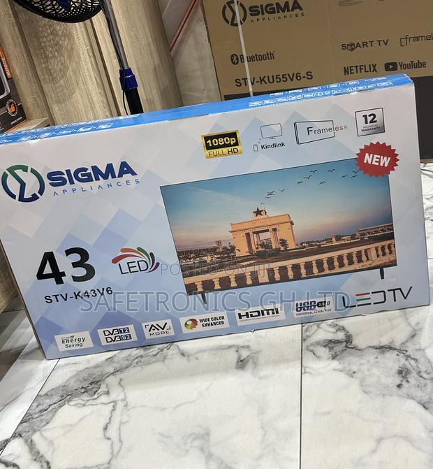 Genuine Best Full Hd Clear Led Sigma Sig-K43v6 43 Inch Tv · Photo 1