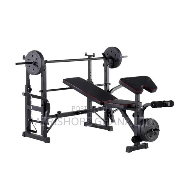 Work Out Bench With 50kg Weight · Photo 1