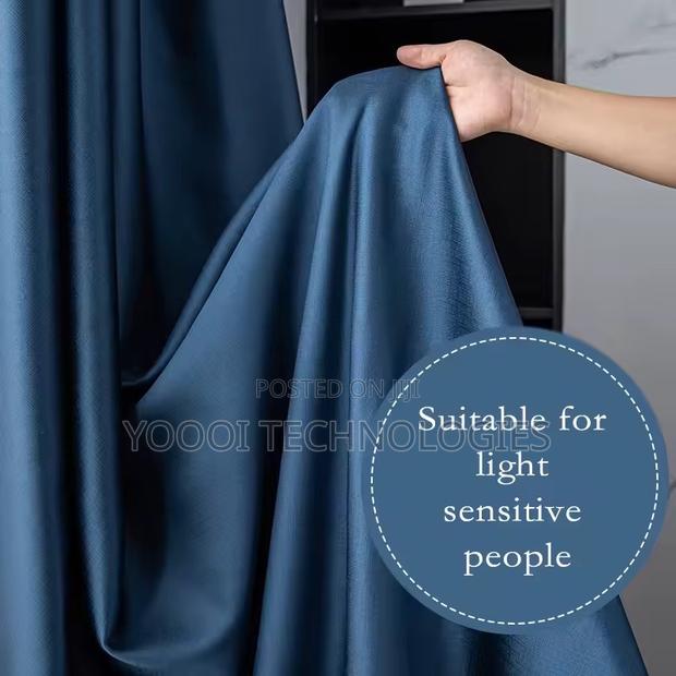 2pcs Luxurious Total Blackout Curtains ( 140x274cm) · Photo 2