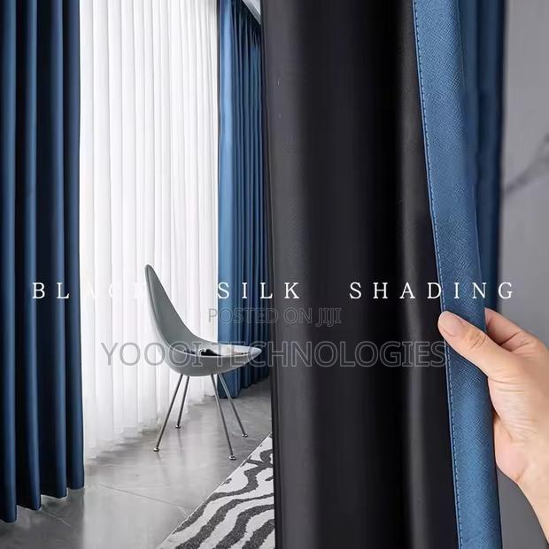 2pcs Luxurious Total Blackout Curtains ( 140x274cm) · Photo 4