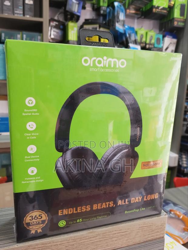 Oraimo Boompop Lite Bluetooth Headset Ohp-317 · Photo 2